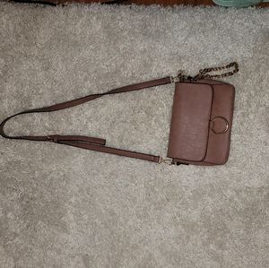 Mauve crossbody purse